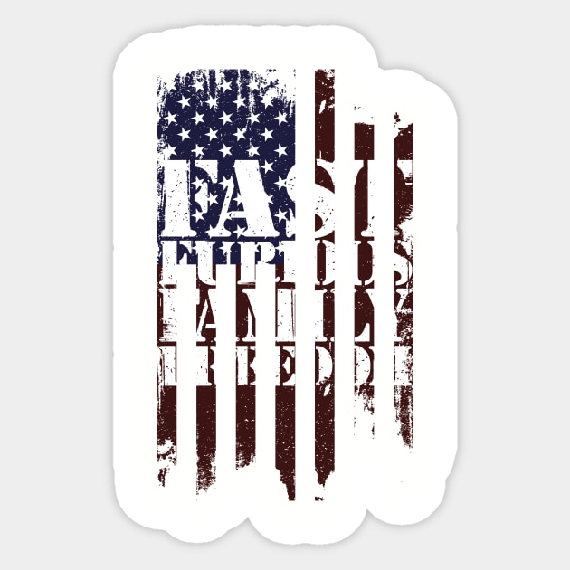 Fast Furious Family Freedom Sticker by Freeballz